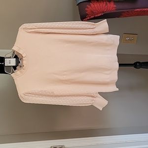 NWT Adrianna Pappell clip dot twofer sweater.